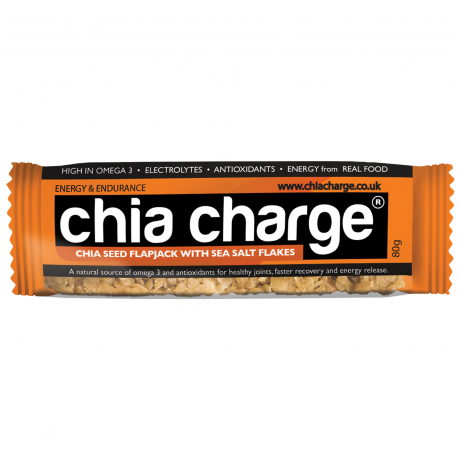 Chia Charge Original Flapjack - baton energetyczny z nasionami chia 80g