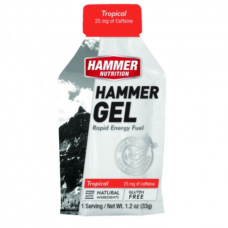 Hammer Gel Tropical żel energetyczny tropikalny 33 g z kofeiną (25 mg/żel)